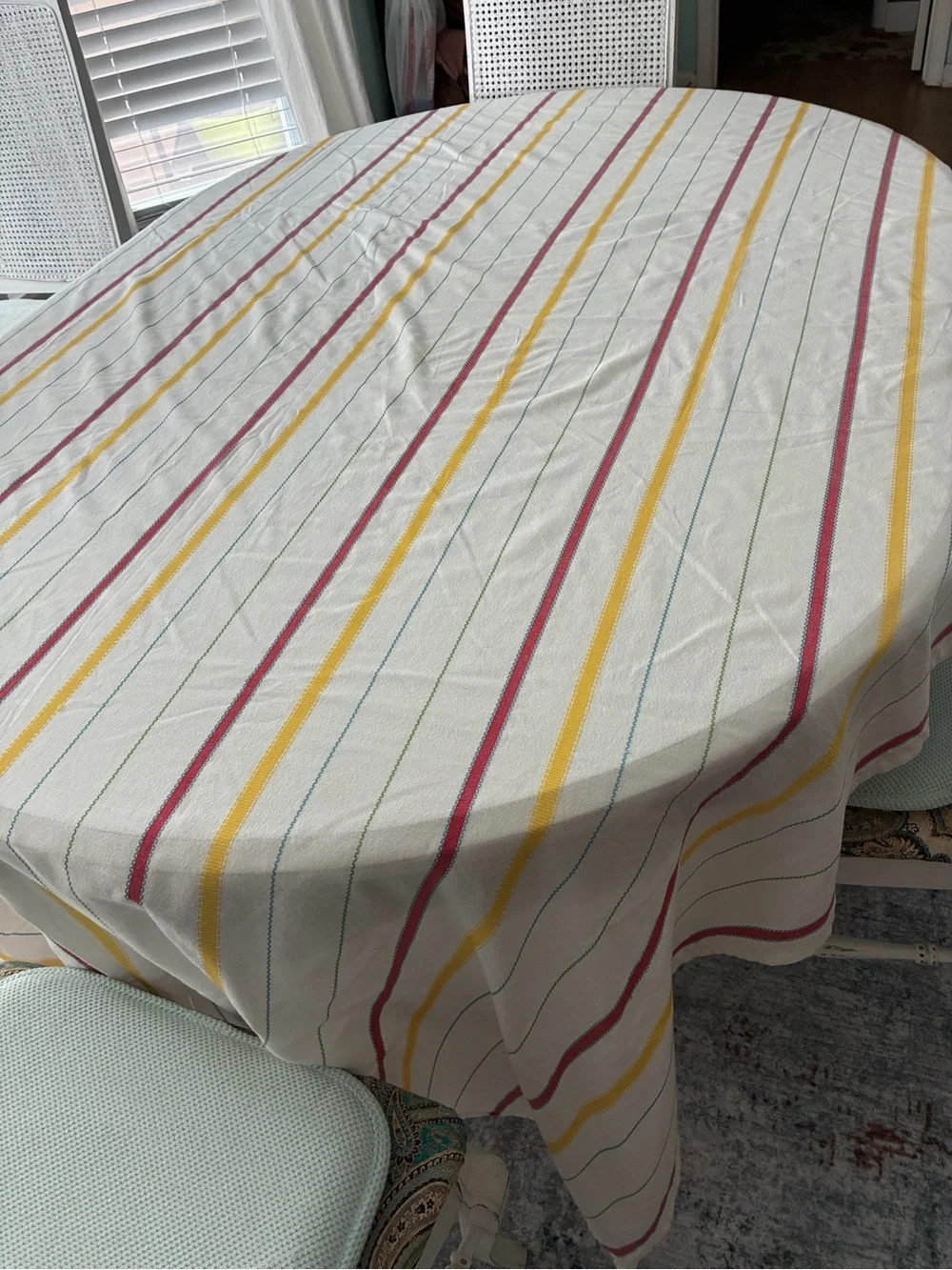 The Pioneer Woman Colorful Tablecloth 58X100”